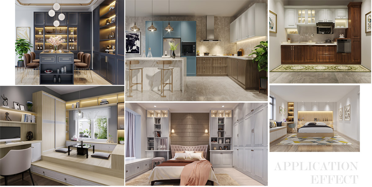 天賦山生態(tài)板家具效果圖