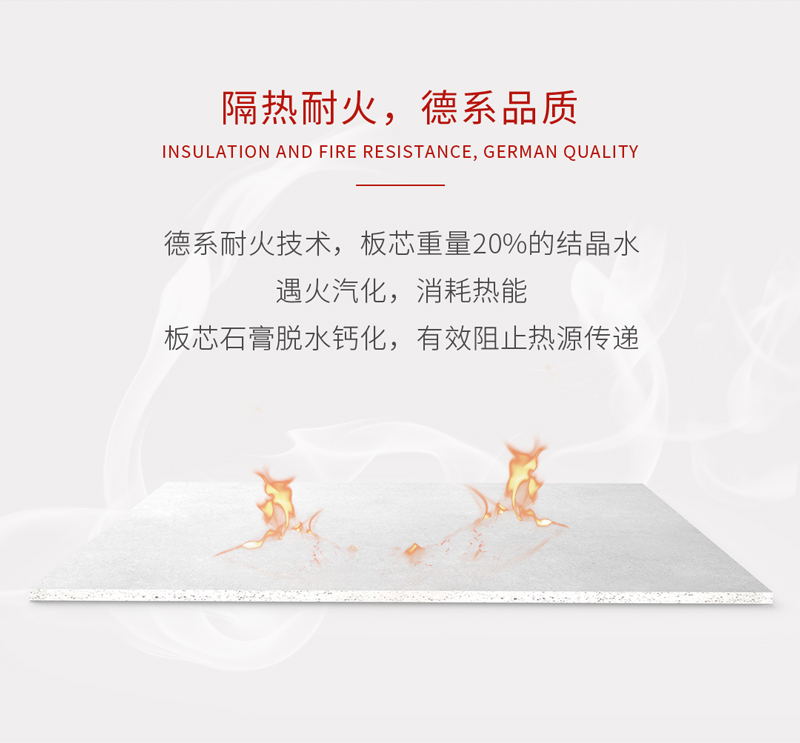 隔熱耐火石膏板 隔熱耐火石膏板