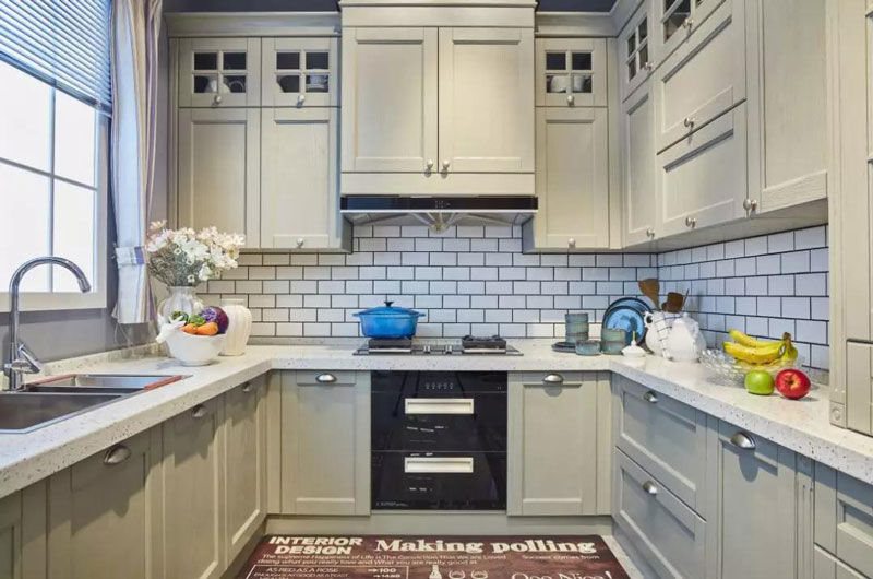 美式純實木櫥柜定制