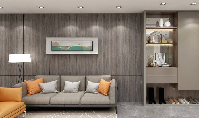 鵬鴻輕奢系護(hù)墻板，立體空間的無(wú)盡可能