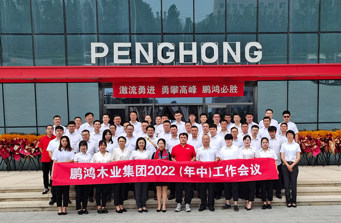 鵬鴻木業(yè)集團半年度工作會開啟新賽道
